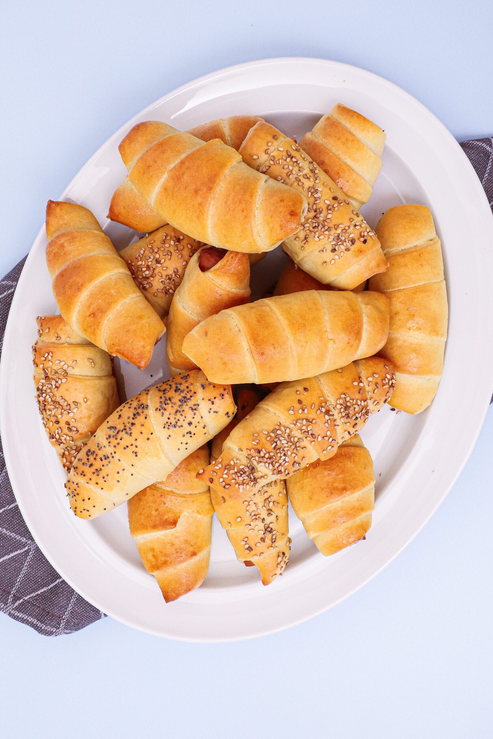 Pølsehorn - Opskrift på de bedste pølsehorn