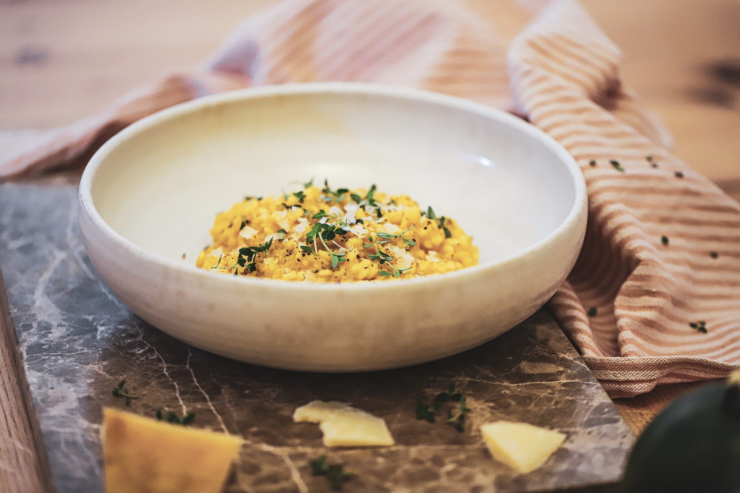 Græskar risotto - opskrift på græskar risotto