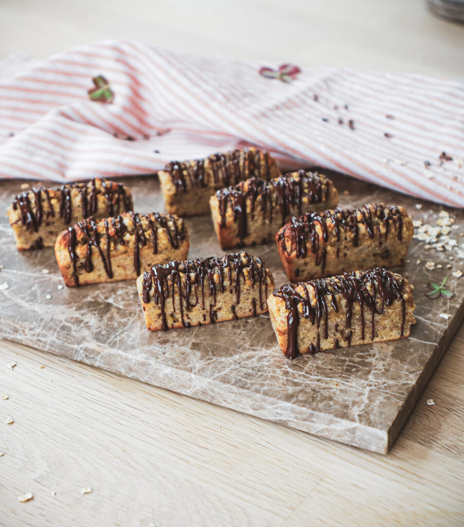 Små bananbrød uden sukker - Opskrift på sundere bananbrød
