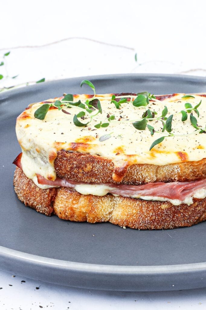 Croque Monsieur - Opskrift på fransk toast Croque Monsieur