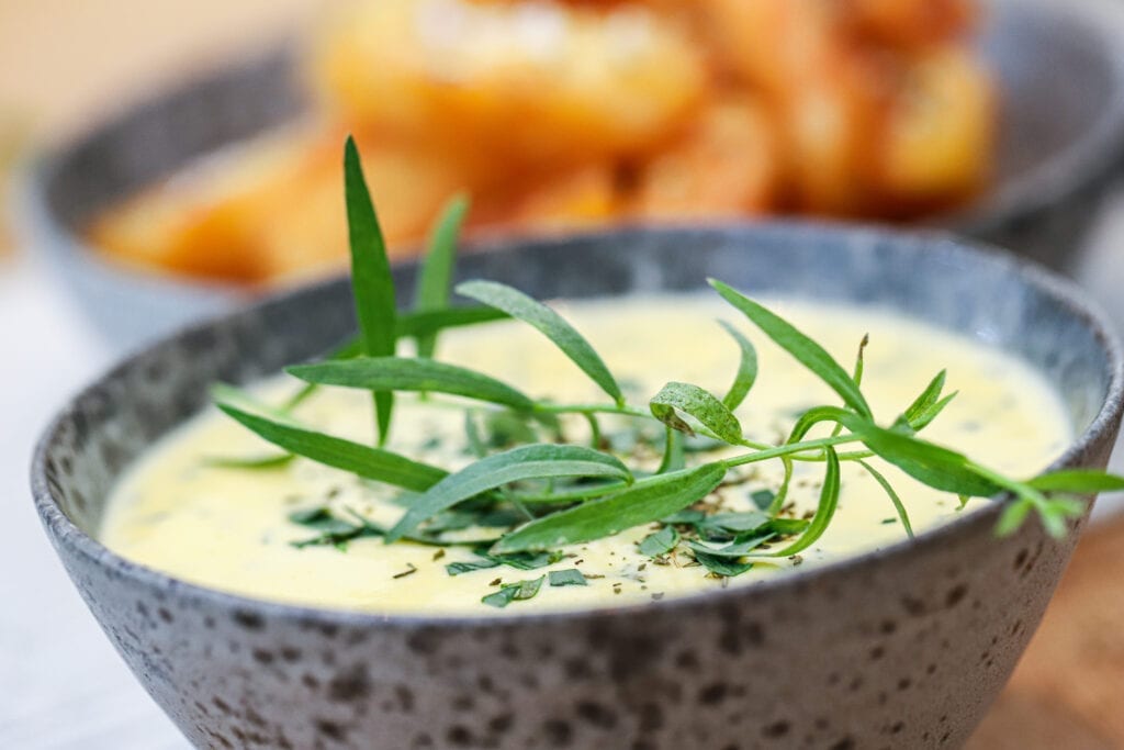 Bearnaise sauce - Opskrift på hjemmelavet bearnaise sauce