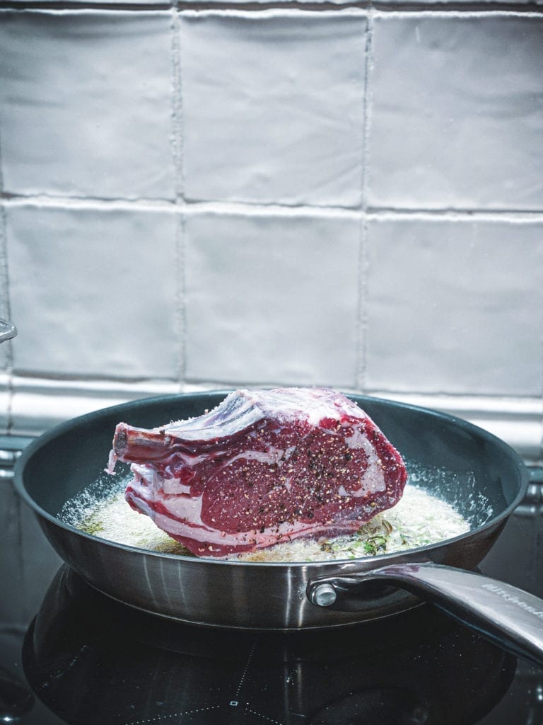 Sådan steger / tilbereder du en perfekt cote du boeuf