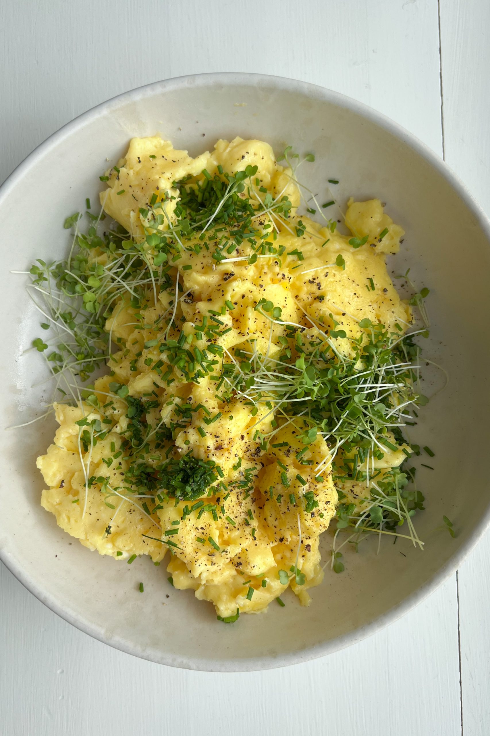 Den bedste røræg - Opskrift på cremet scrambled eggs