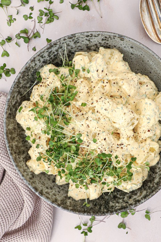 Klassisk kartoffelsalat - Klassisk kartoffelsalat opskrift