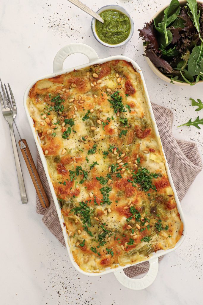 Lasagne al pesto - Pesto lasagne