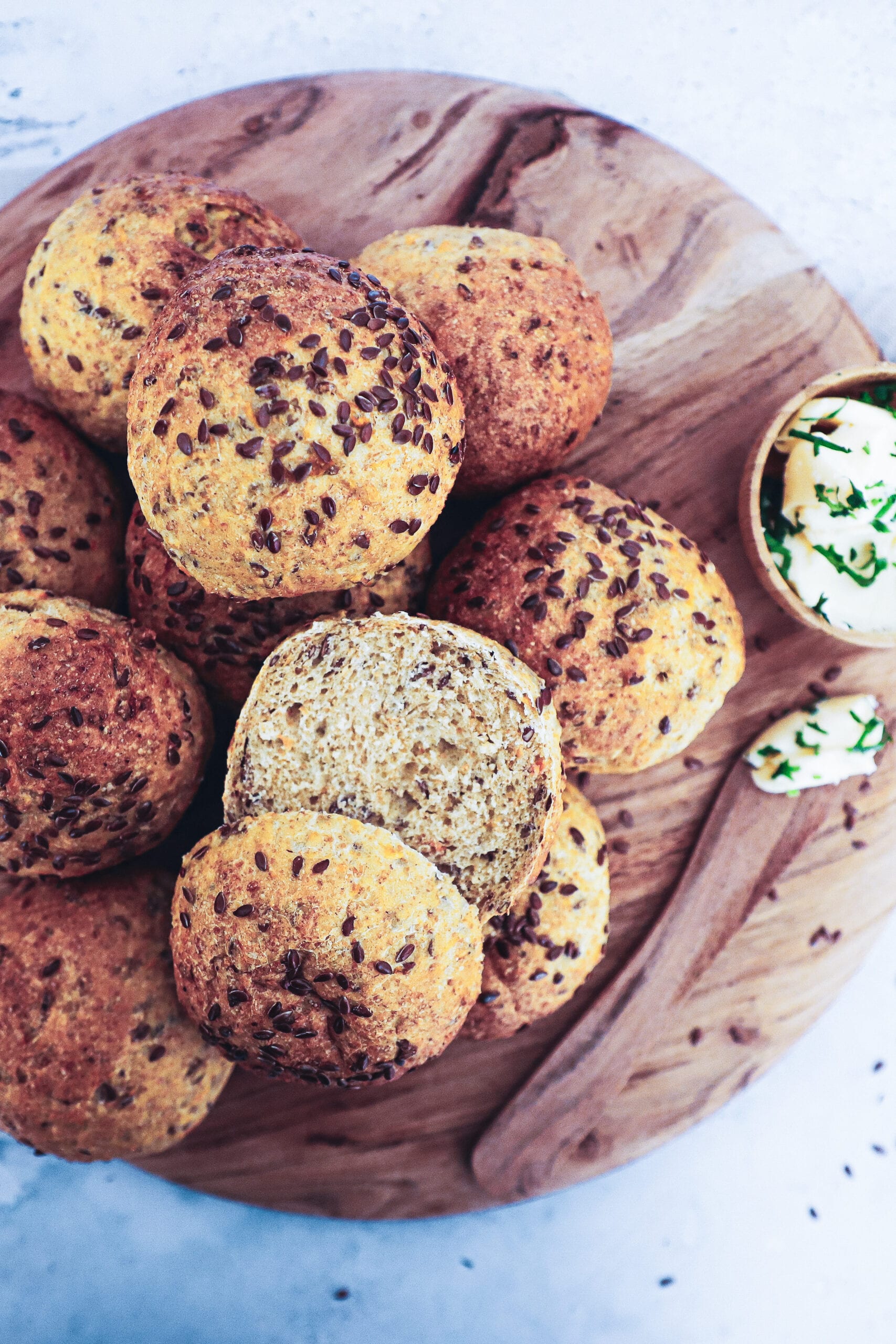 Gulerodsboller - Opskrift på gulerodsboller med spelt