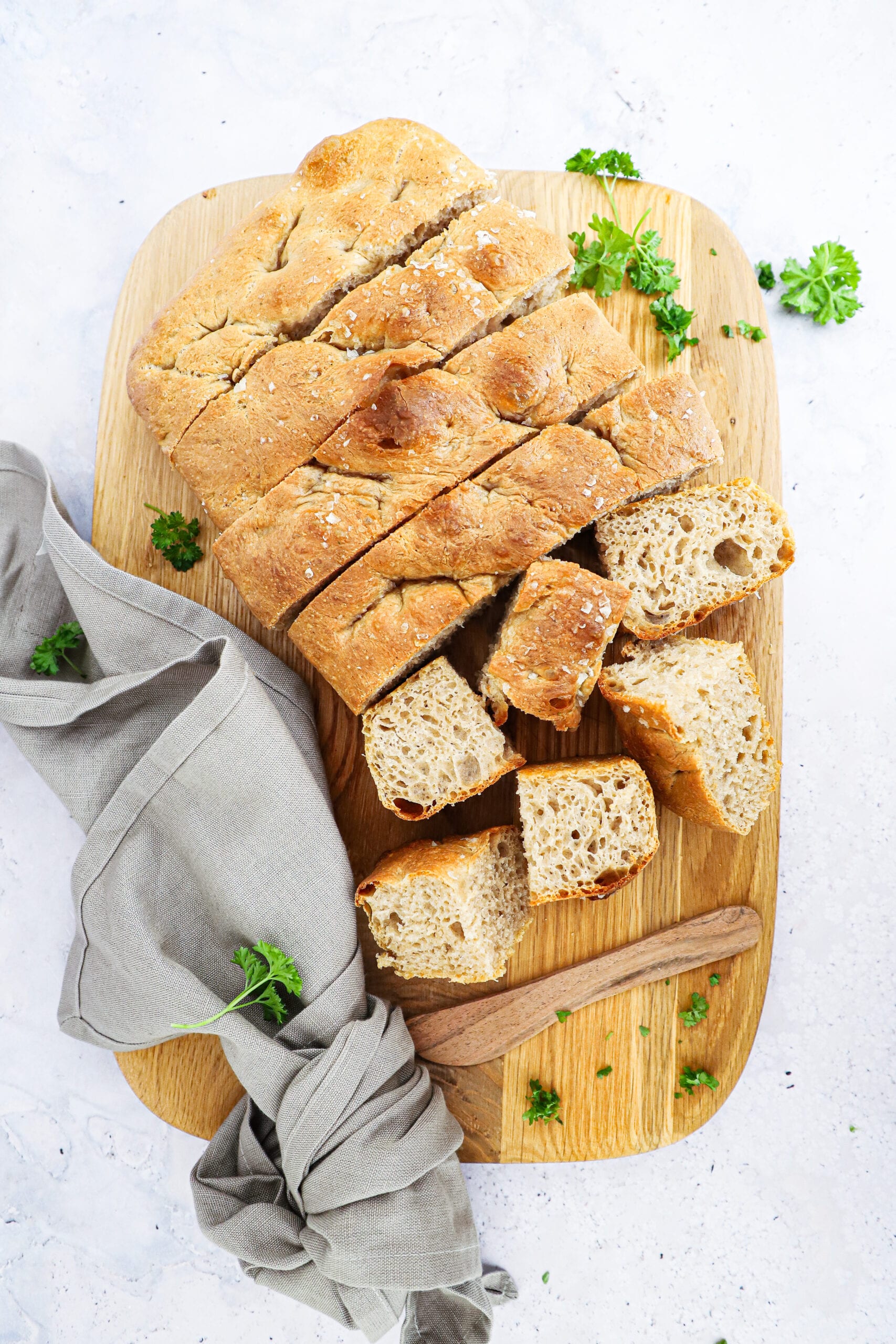 Focaccia brød - Opskrift på hurtig og nem focaccia brød