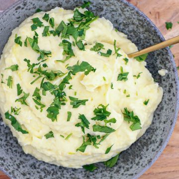 Kartoffelmos med porrer - Opskrift på klassisk kartoffelmos