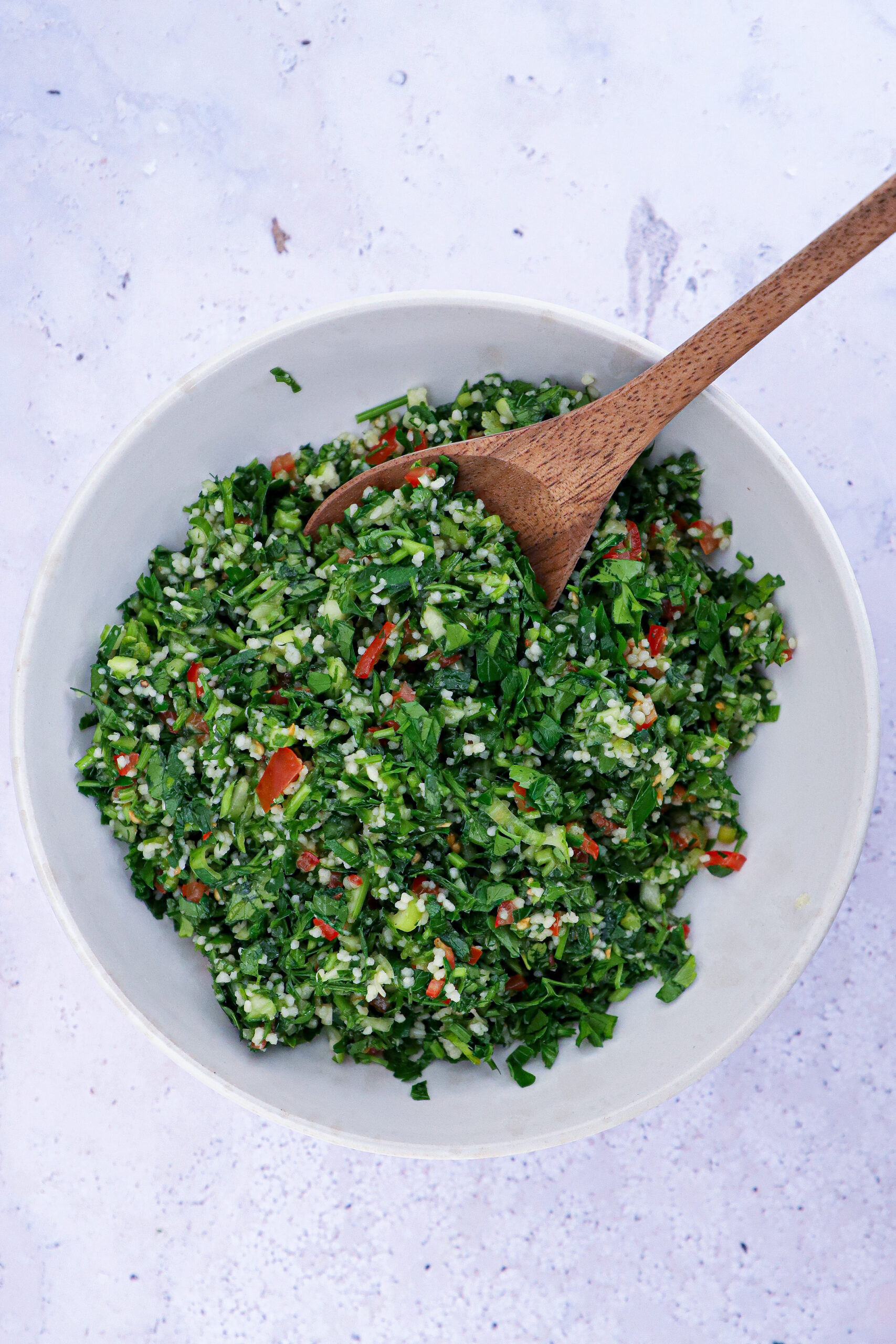 Tabouleh - Opskrift på frisk tabouleh med couscous