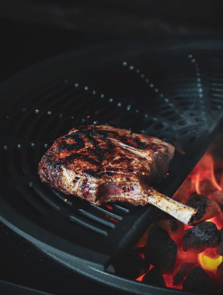 Grillet skaftkotelet - Opskrift med asiatisk marinade