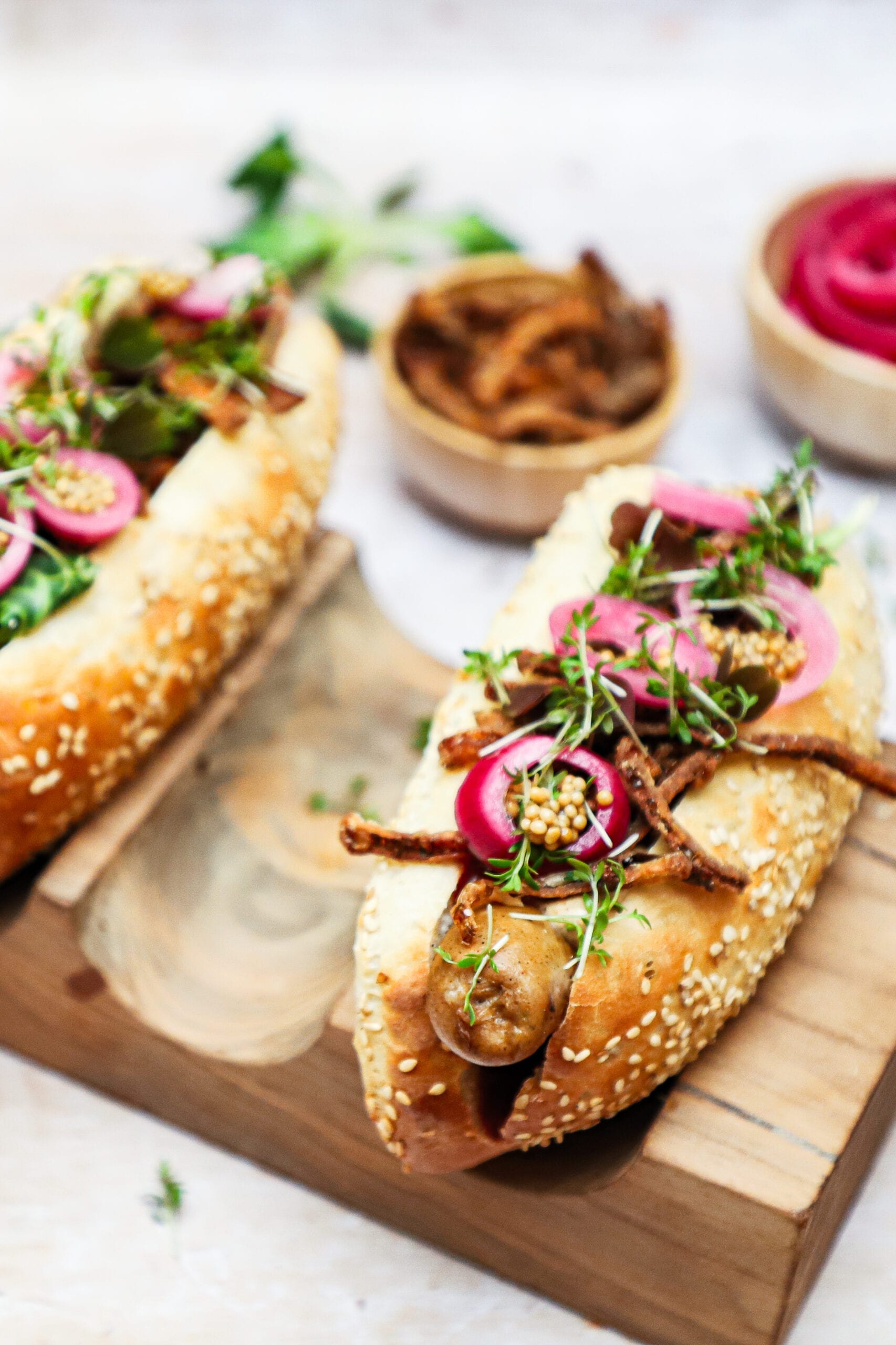 Klassisk gourmet hotdog - Opskrift på gourmet hotdogs