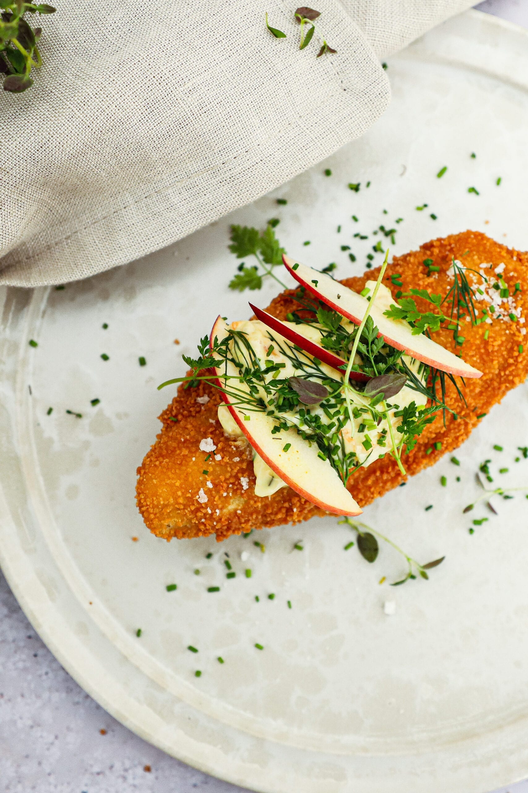 Rødspættefilet - Opskrift på fiskefilet med hjemmelavet remoulade