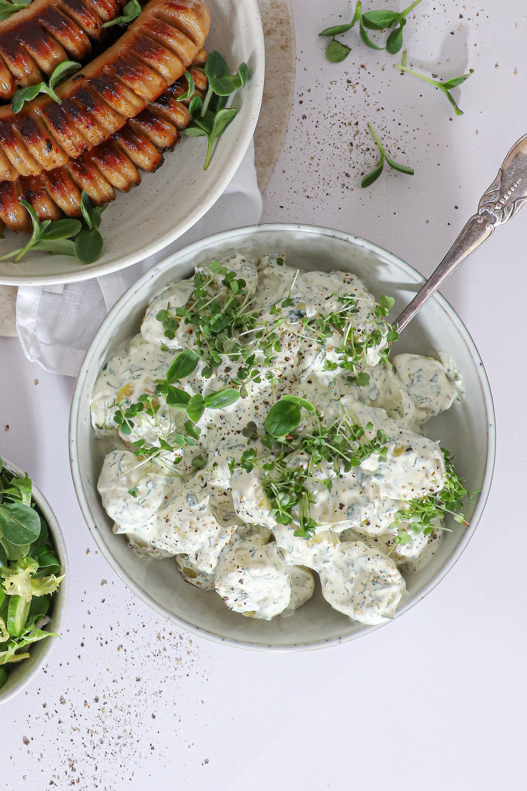Kold Kartoffelsalat med Ramsløg - Forårets Favorit | Gourministeriet