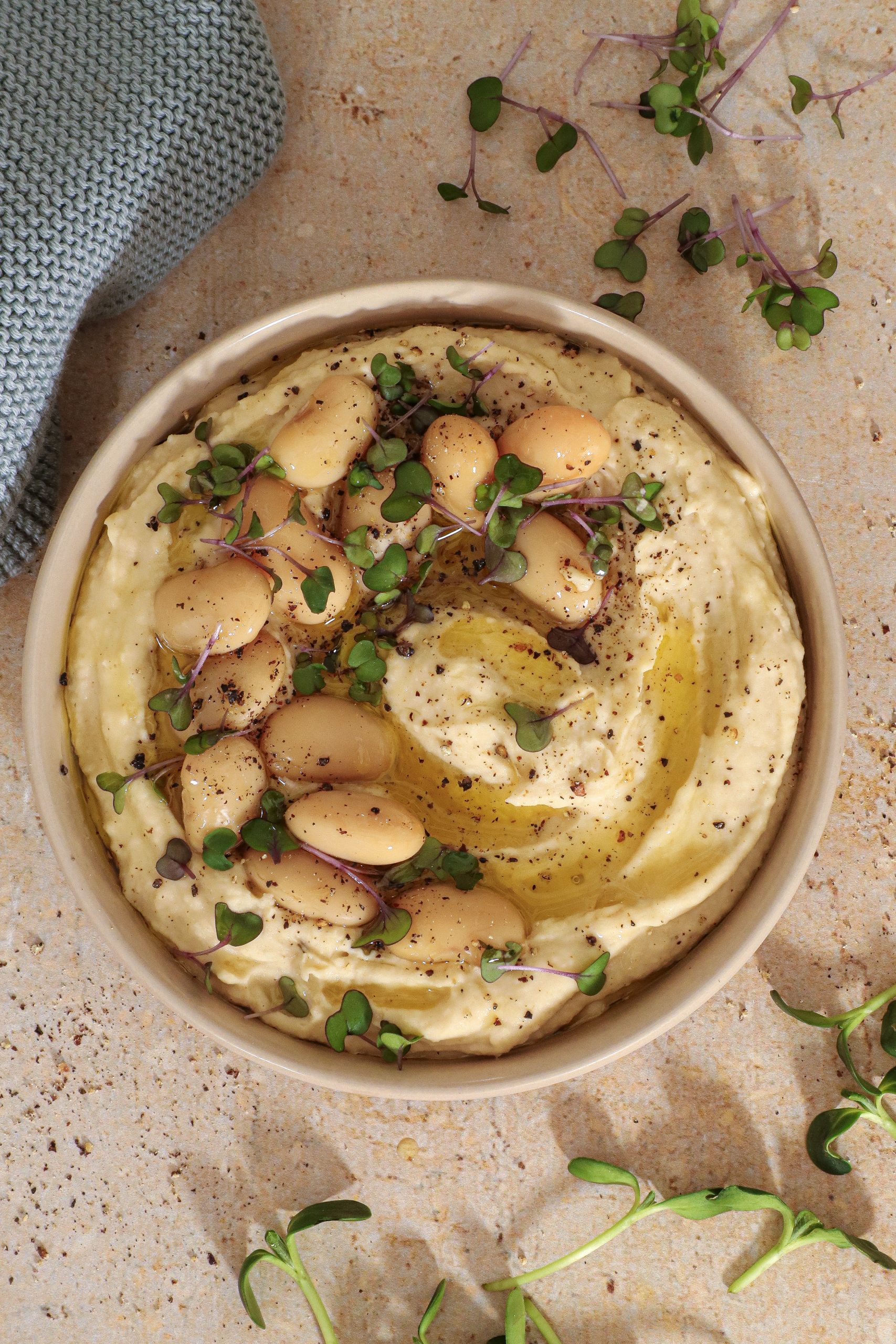 Cremet Butterbean Hummus - Nem og lækkert dip med bønner