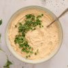 Cremet tomatdressing - Tomatdressing med soltørrede tomater
