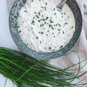Creme fraiche dressing - Opskrift på lækker grill tilbehør