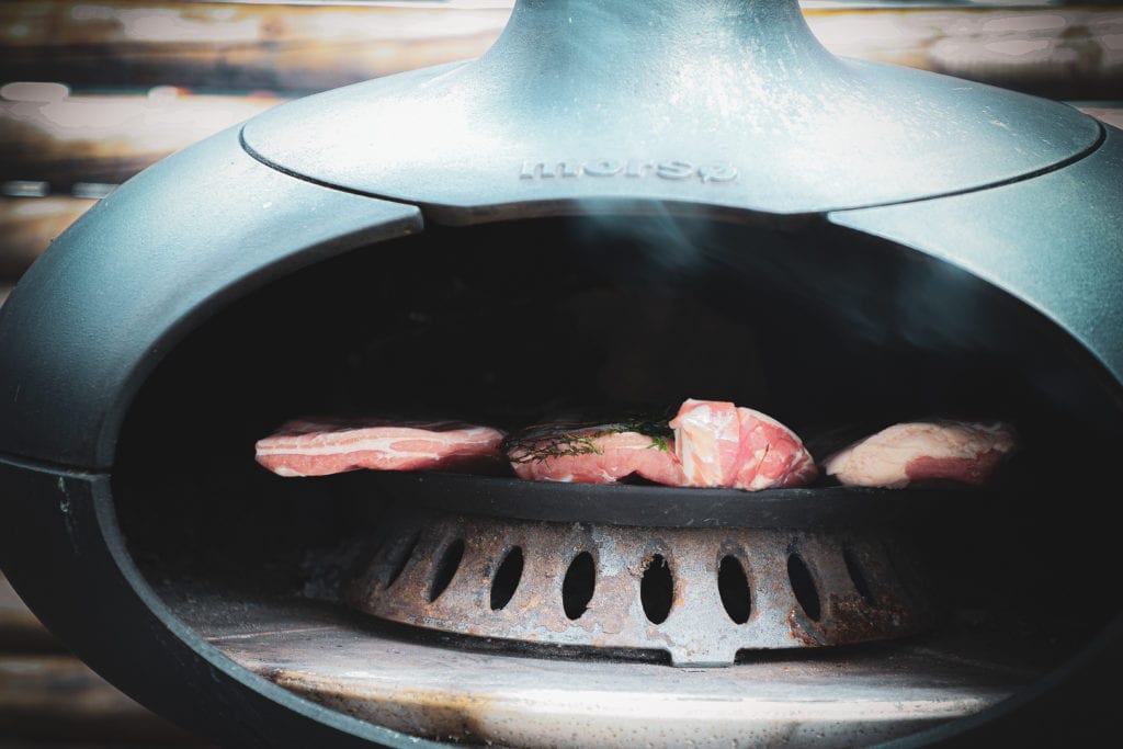 Hjemmelavet bacon - Opskrift på bacon tilberedt i Morsø Forno