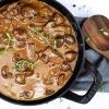 Champignonsauce - Opskrift på cremet champignonsauce