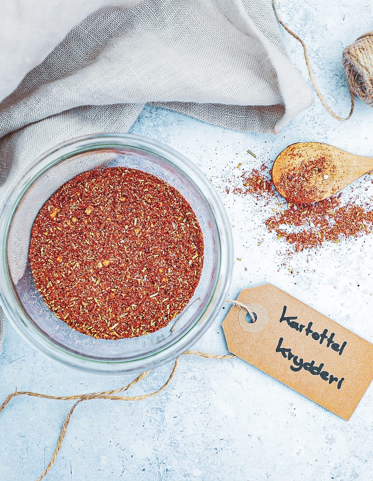 Kartoffel krydderi - Opskrift på hjemmelavet kartoffel krydderi