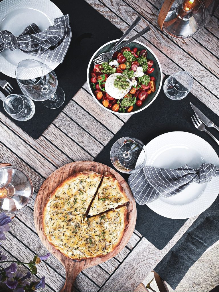 Kartoffelpizza med mascarpone - Opskrift på pizza bianco