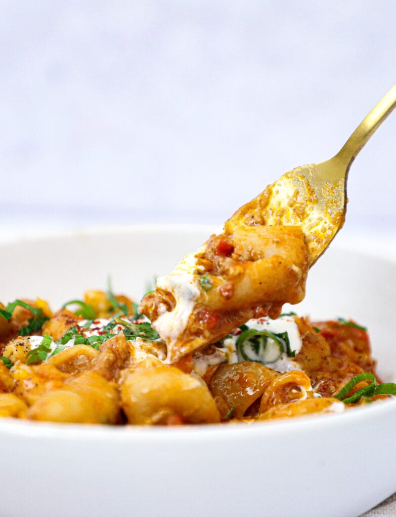 Mexicansk one pot pasta - Opskrift på one pot pasta med oksekød