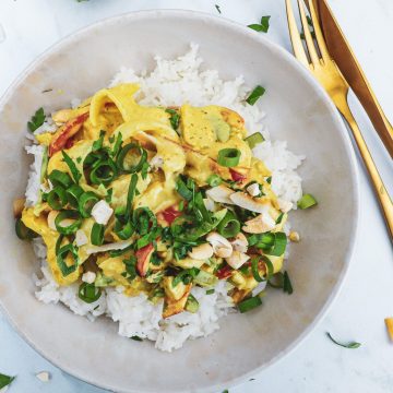 Thai chicken curry - Opskrift på kylling i karry med kokosmælk