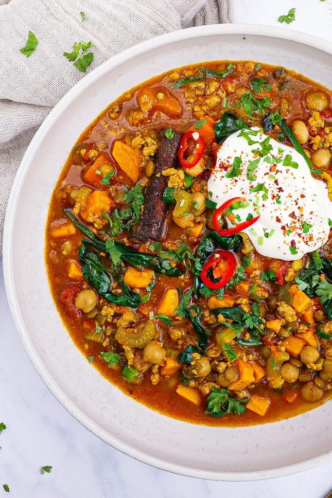 Marokkansk suppe - Opskrift på Harira - Marokkansk suppe