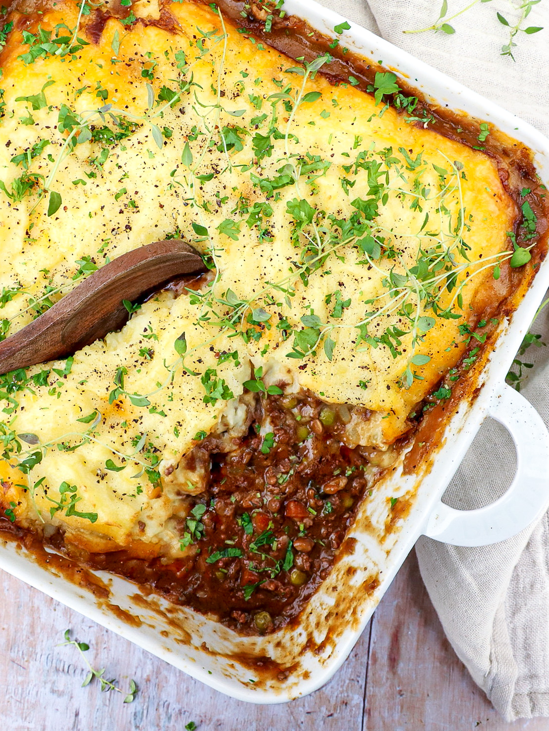 Shepherds pie - Opskrift på klassisk Shepherds pie med lam
