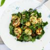 Kartoffelsalat med ramsløg - Opskrift på skøn kartoffelsalat