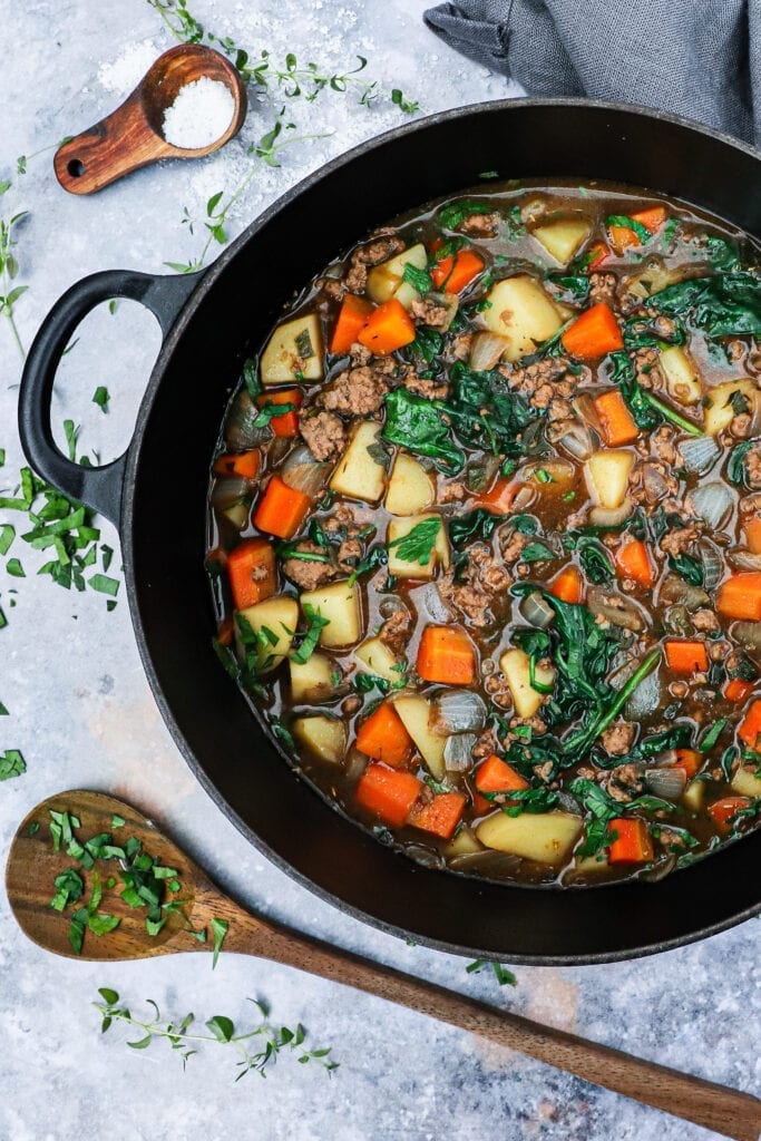 One pot millionbøf - Opskrift på skøn one pot med oksekød