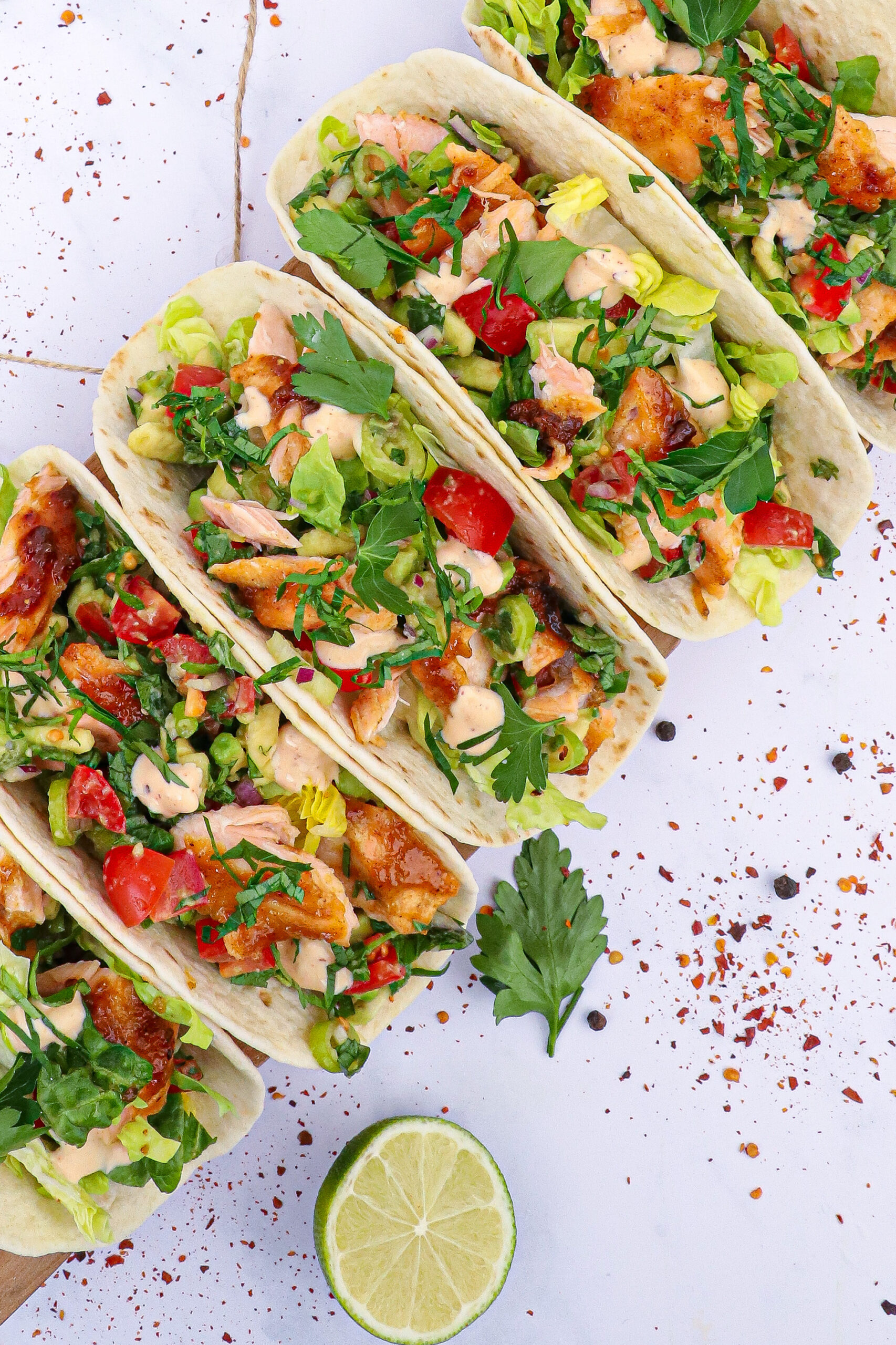 Fiske tacos - Opskrift på mexicanske tacos med laks