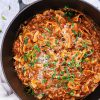 One pot pasta kødsovs - Opskrift på One pot pasta med kødsauce