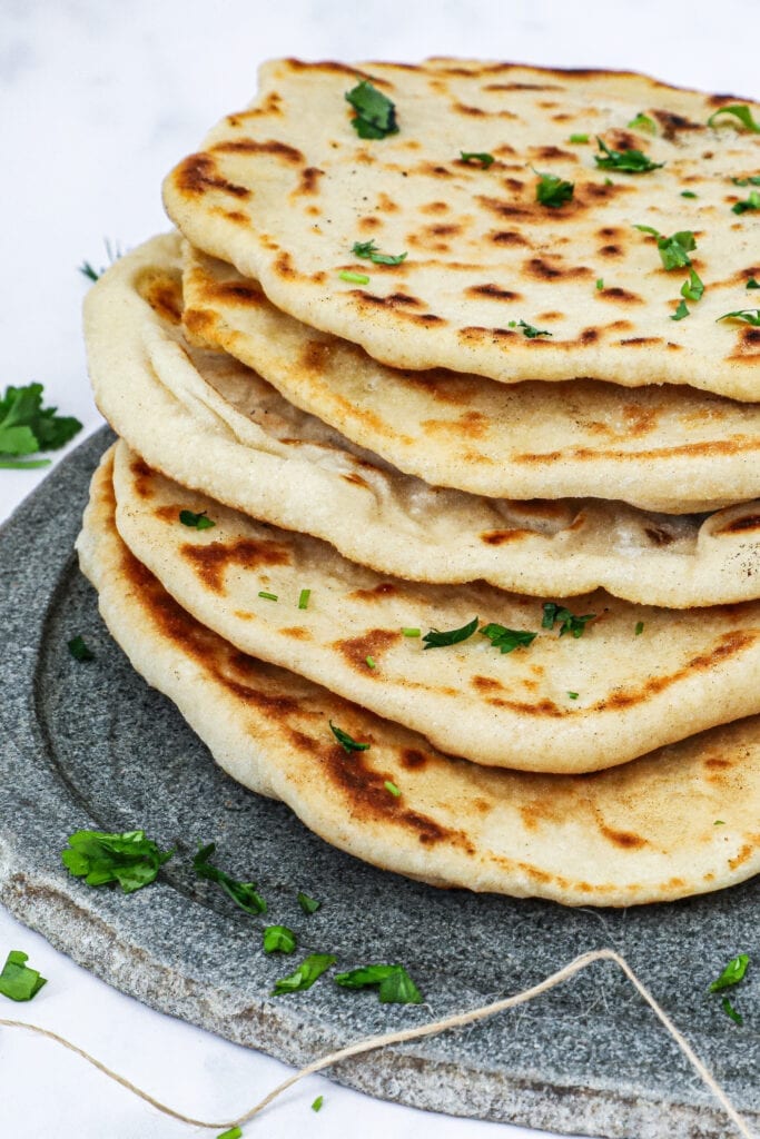 Arabiske fladbrød - Opskrift på lækre arabiske fladbrød
