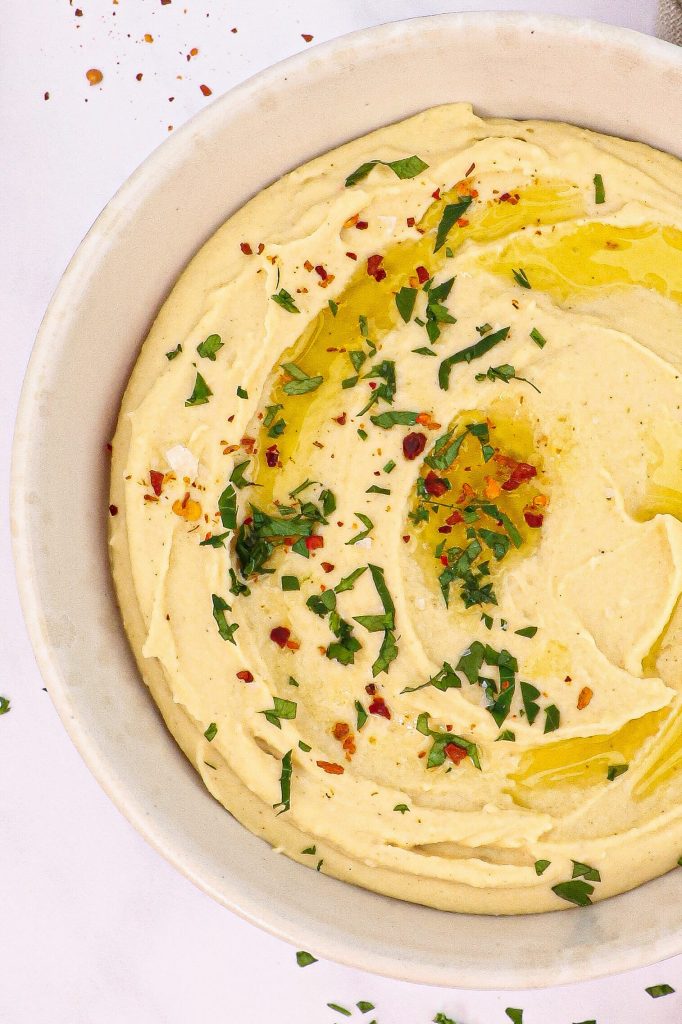 Flækærte hummus - Hummus af gule flækærter