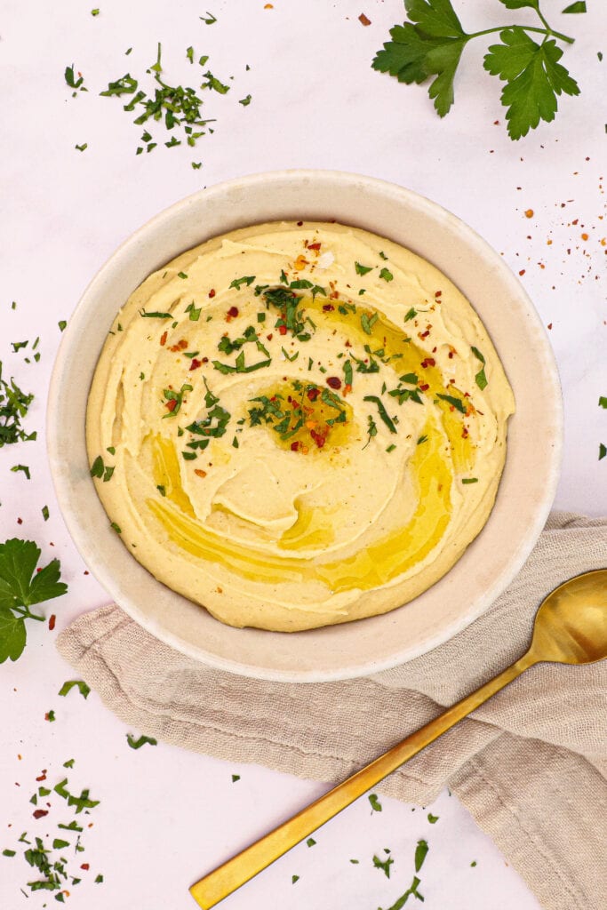 Flækærte hummus - Hummus af gule flækærter