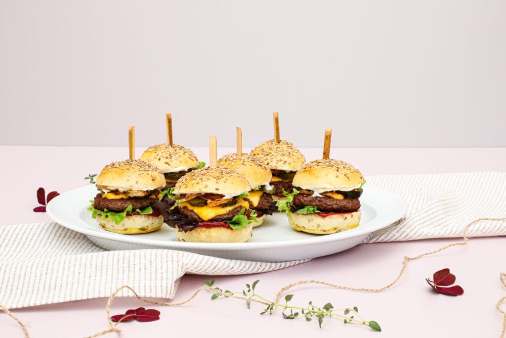 Sliders - Opskrift på cheeseburger sliders