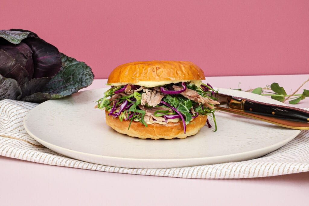 Andeburger - Burger med Confit de Canard
