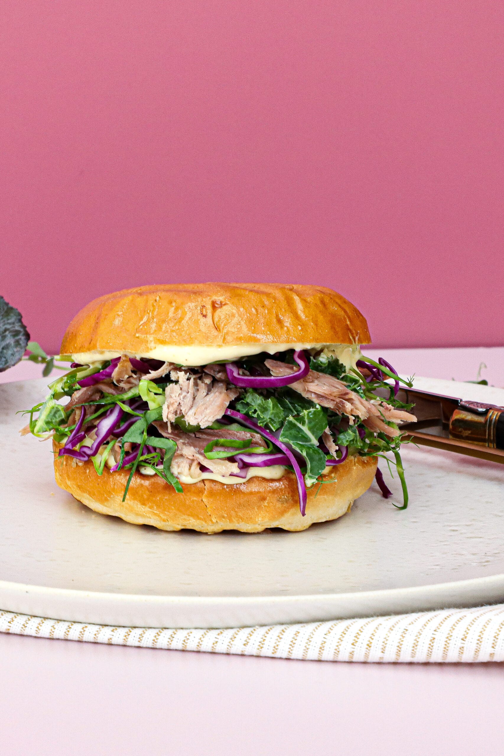 Andeburger - Burger med Confit de Canard