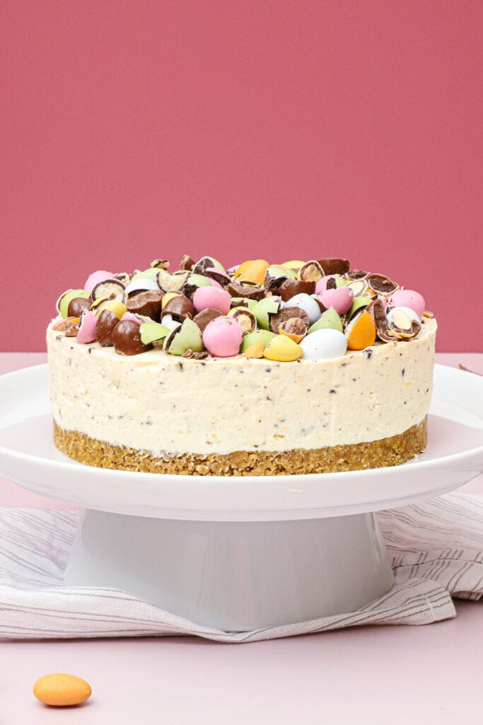 Påske cheesecake - Opskrift på cheesecake med citron og chokolade