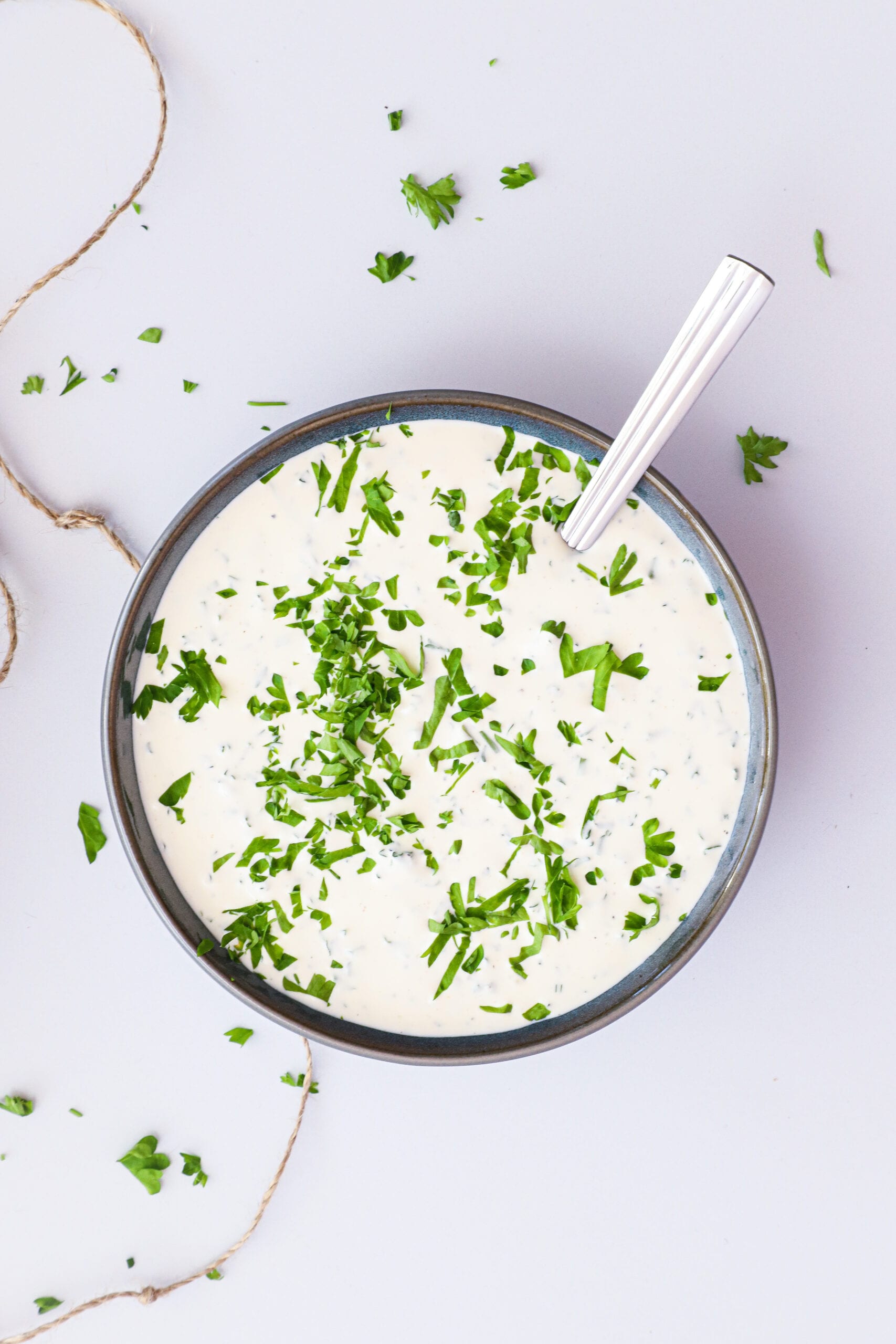 Persilledressing - Opskrift på nem og lækker persilledressing