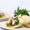 Græsk gyros med svinekød - Opskrift på græsk gyros pita