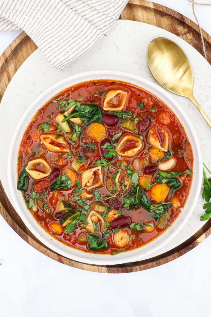 Minestronesuppe - Opskrift på den bedste minestronesuppe