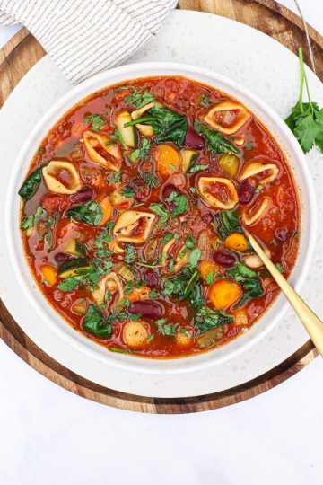Minestronesuppe - Opskrift på den bedste minestronesuppe