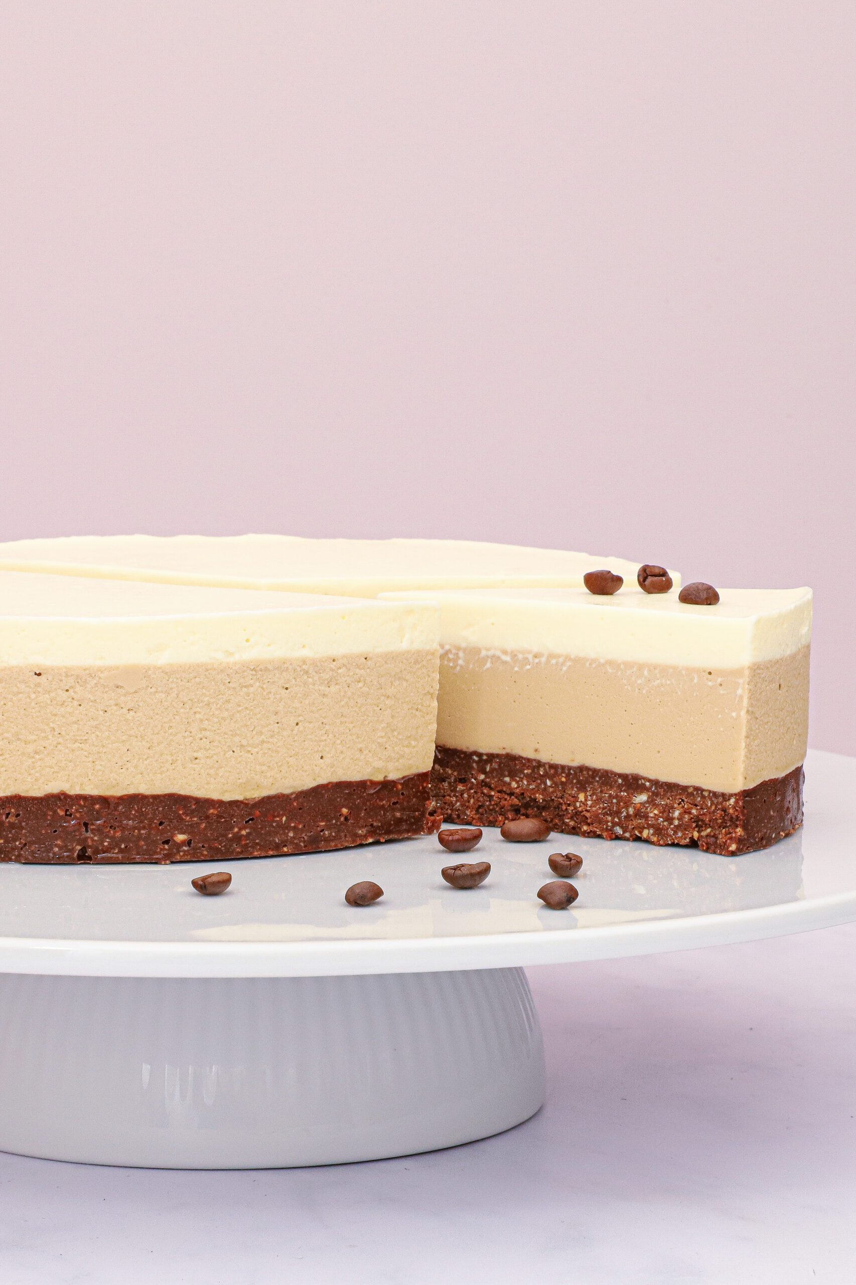 Espresso Martini cheesecake - Opskrift på kaffe cheesecake