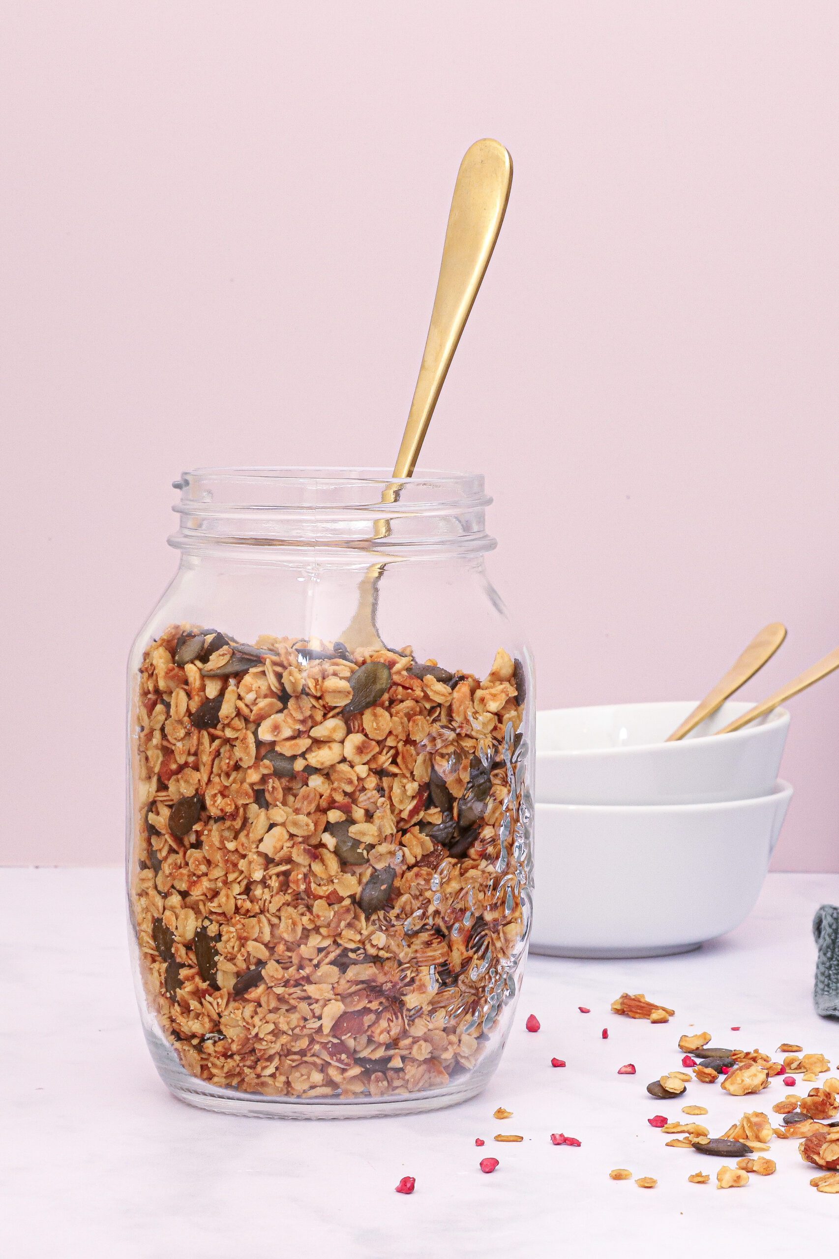Granola - Opskrift på hjemmelavet müsli