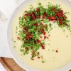 Kartoffelsuppe med blomkål - Opskrift på kartoffel blomkålssuppe
