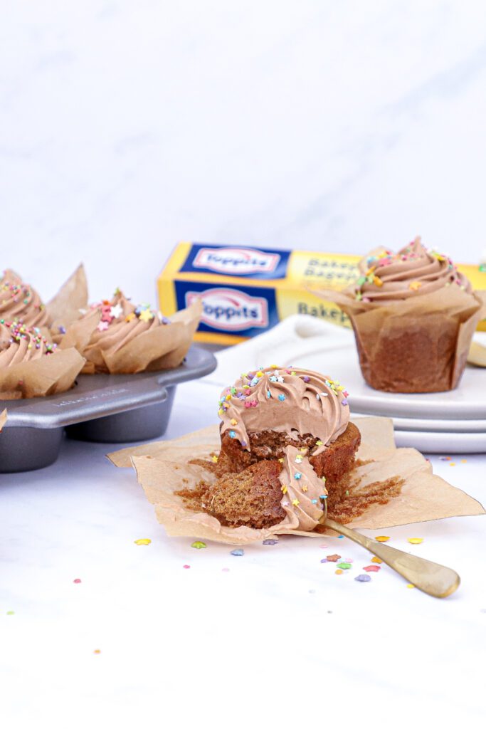 Kanelmuffins med kaffefrosting - Opskrift på kanelkage muffins