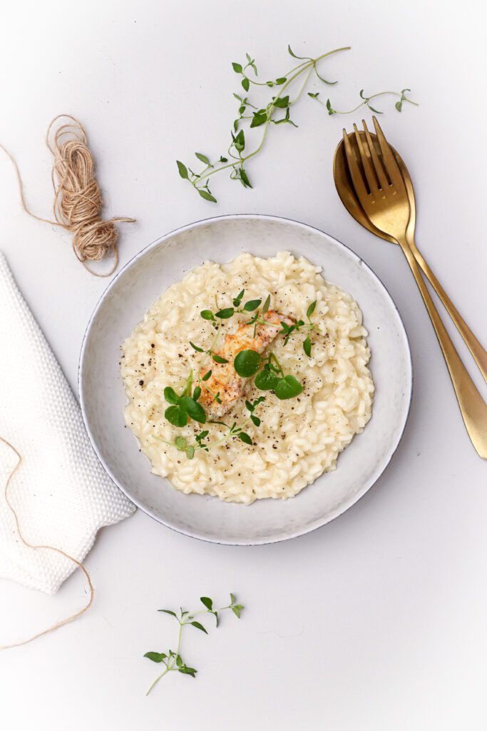 Citronrisotto med jomfruhummer - Opskrift på risotto med jomfruhummer
