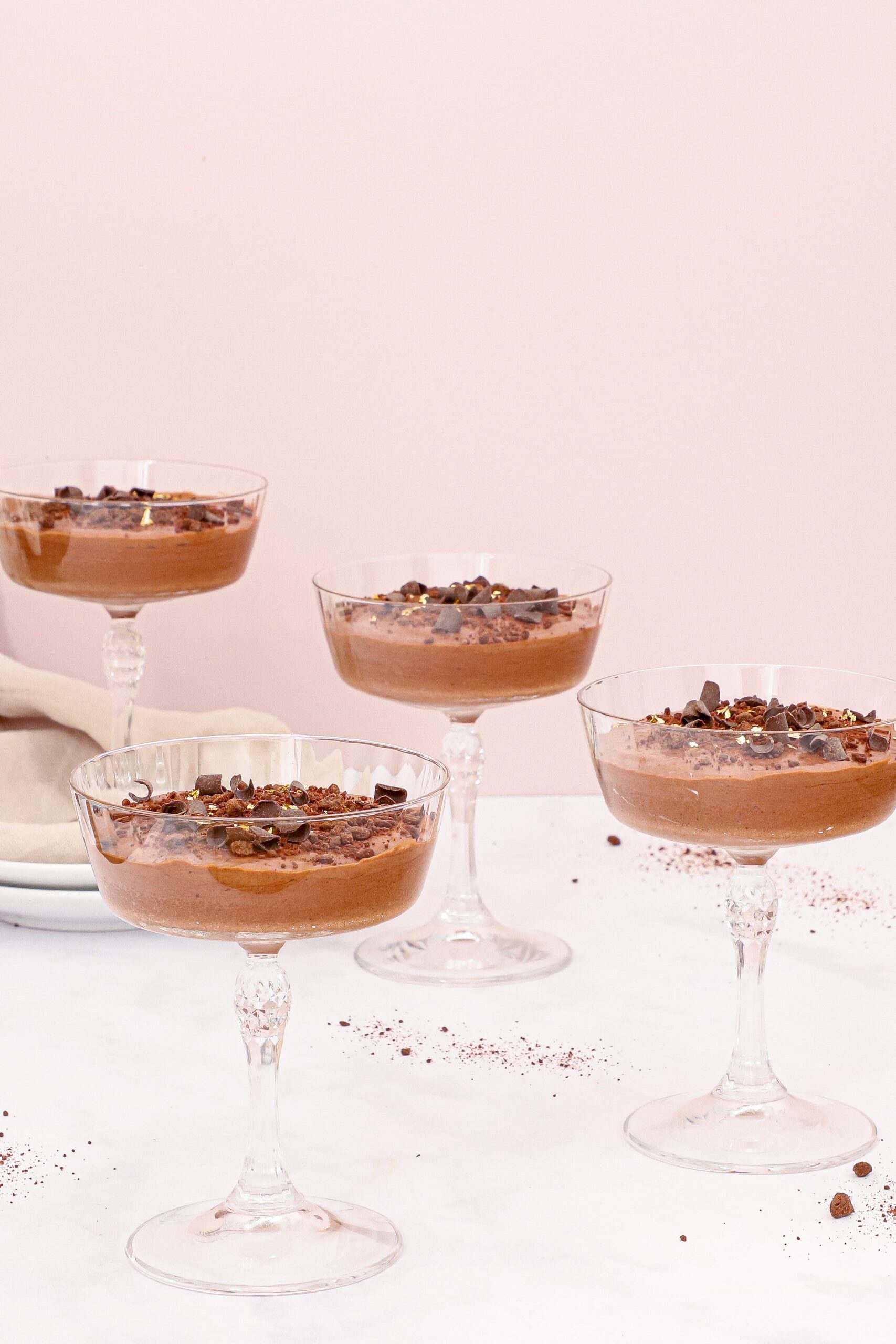 Chokolademousse - Opskrift på nem og hurtig chokolademousse