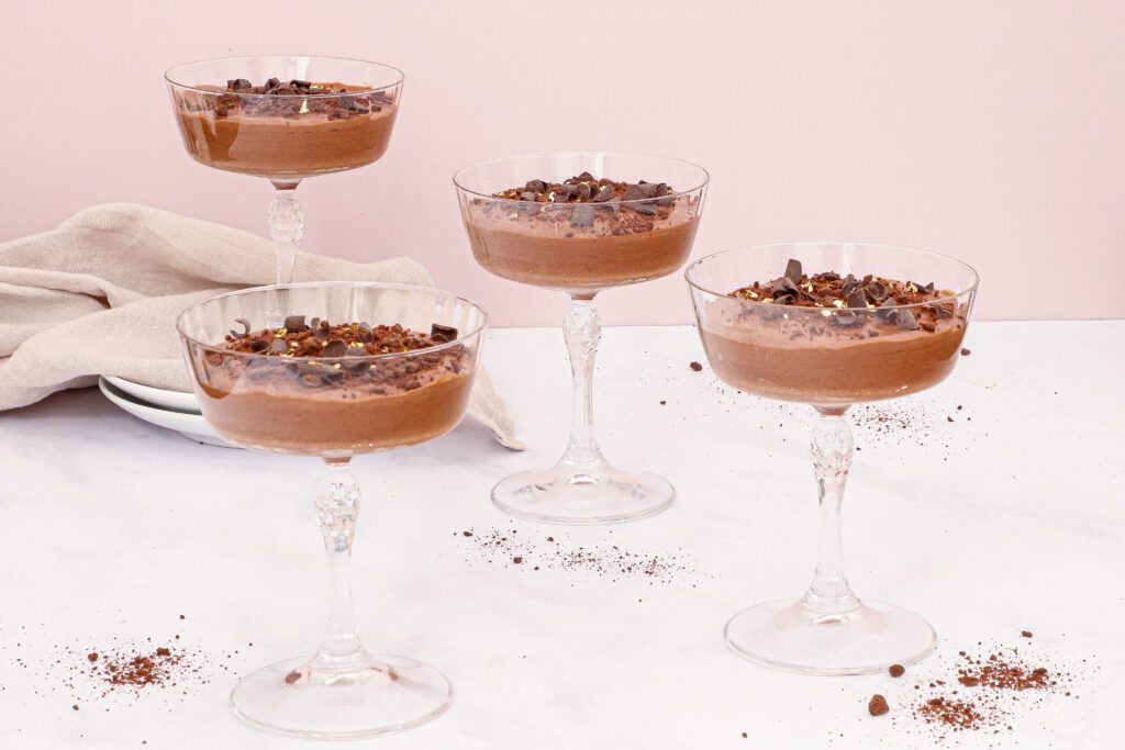 Chokolademousse - Opskrift på luftig og cremet chokolademousse